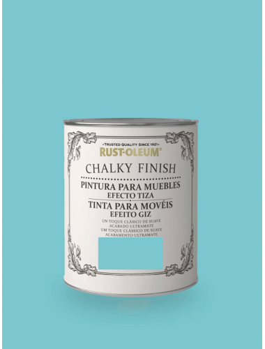 Chalky Finish Muebles Turquesa